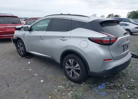 2023 Nissan Murano Sv Fwd from USA, damaged, VIN 5N1AZ2BJ9PC123814